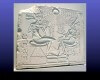 Achnaton y Nefertity con niños