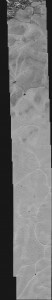 Bir "salyangoz" u gösteren bir resim - garip bir şekle sahip sürüklenen bir kra